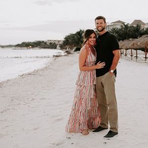 Flirty Multicolored Maxi Dress
